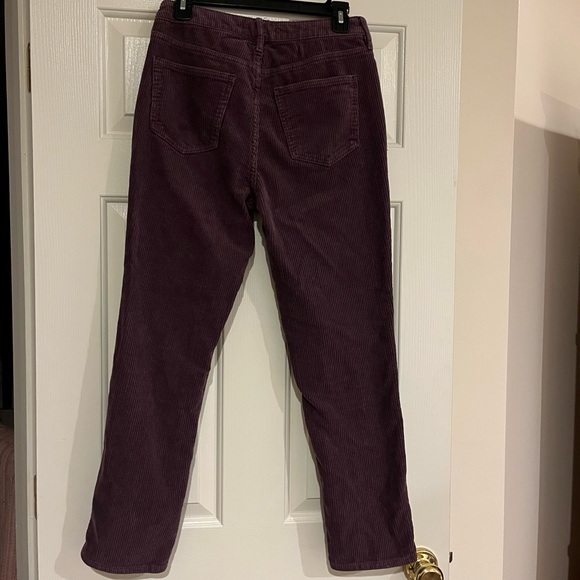 Pacsun Mom Jean purple plum cords Size 27 - Picture 2 of 2